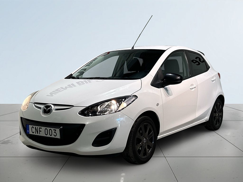 Mazda 2 5-dörrar 1.3 MZR Farthållare Motorvärmare S/V-hjul