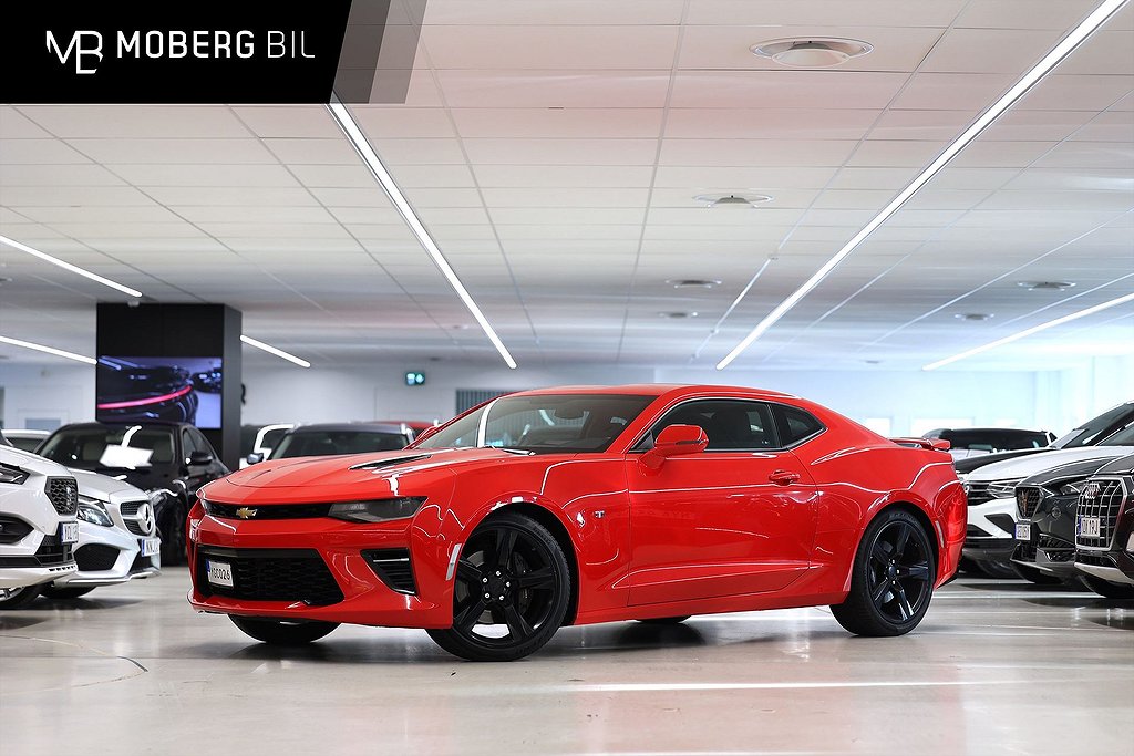 Chevrolet Camaro SS 6.2L V8 453hk BOSE HUD Navi Keyless Sv-såld