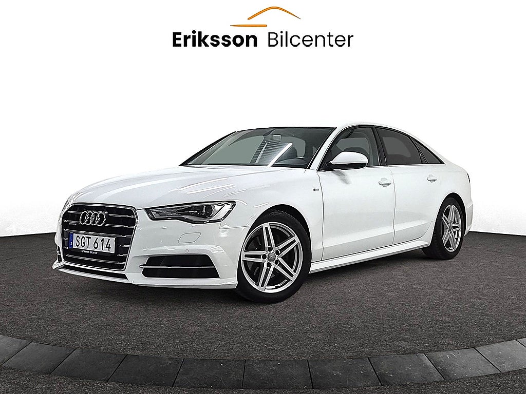 Audi A6 Sedan 2.0 TDI 190hk Quattro S-Tronic 1 Ägare/Fullservad