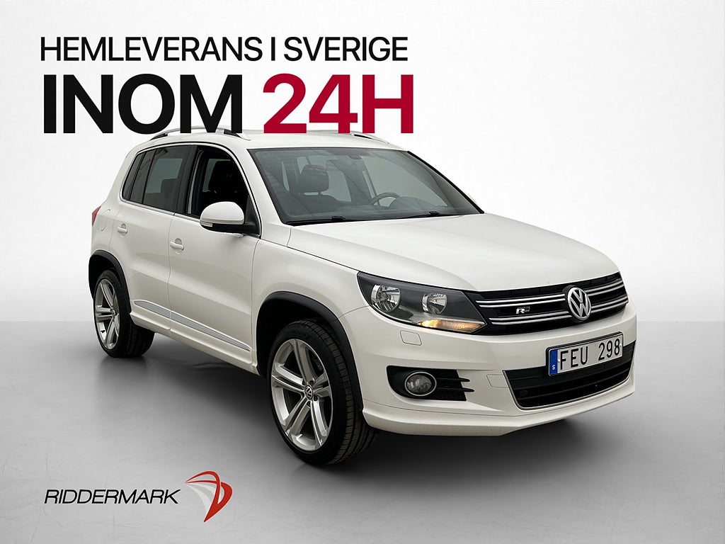 Volkswagen Tiguan 1.4 TSI 160hk 4M R-Line Värm Kamera Drag