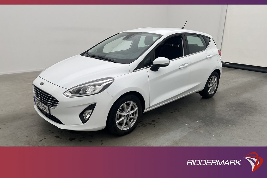 Ford Fiesta 1.0 EcoBoost 95hk Sensorer Rattvärme Farthållare