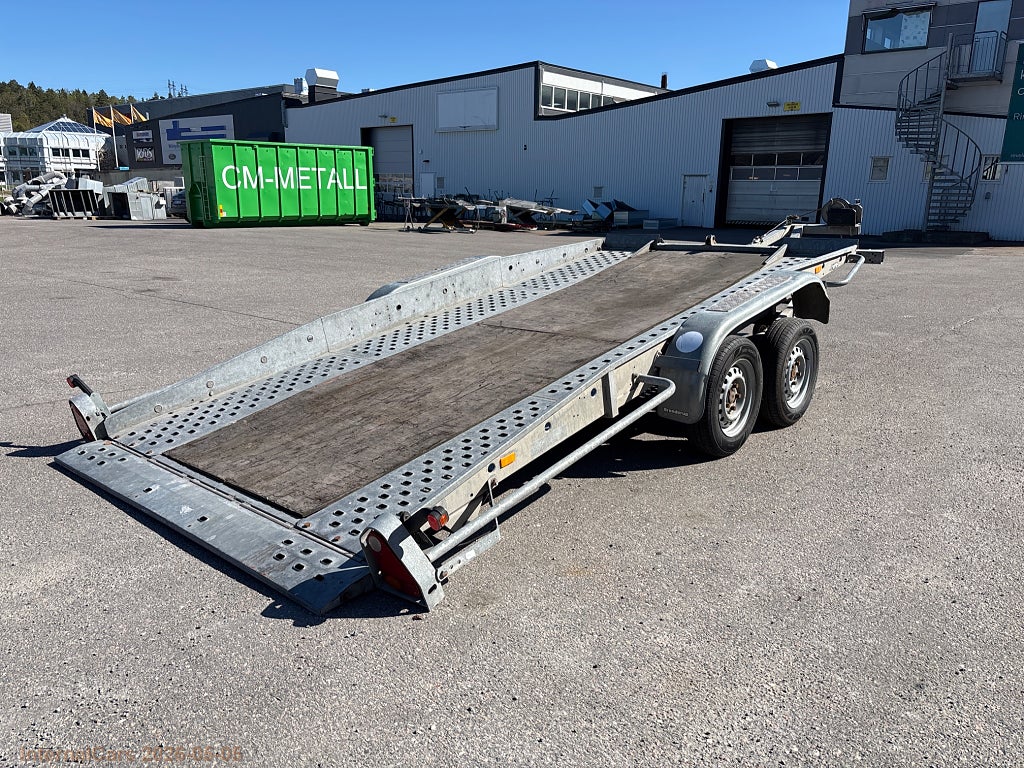 Brenderup AT1500TB Tippbar Trailer med vinsch 1500Kg