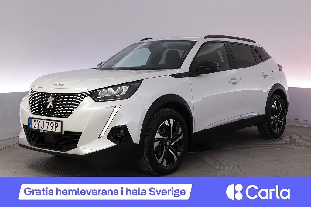 Peugeot 2008 Allure pack Kamera Lane Assist Tonade rutor