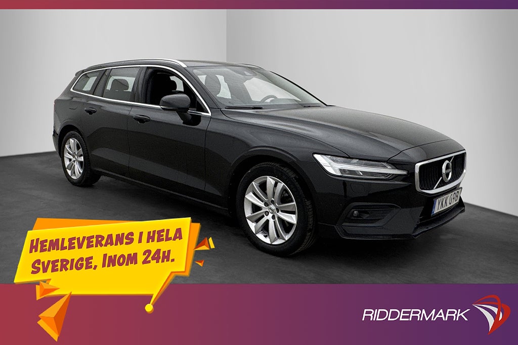 Volvo V60 D4 Momentum Värmare VOC Läder Kamera Adapt-fart
