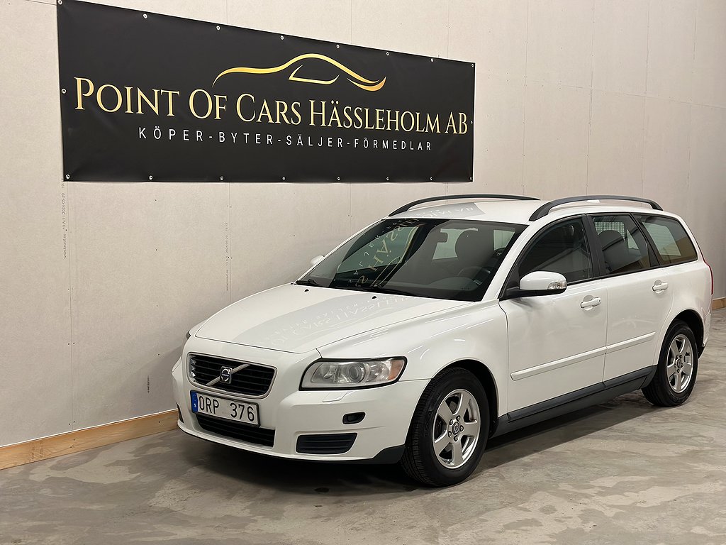 Volvo V50 1.8 Flexifuel Kinetic/Ny Servad/Besiktigad/AC