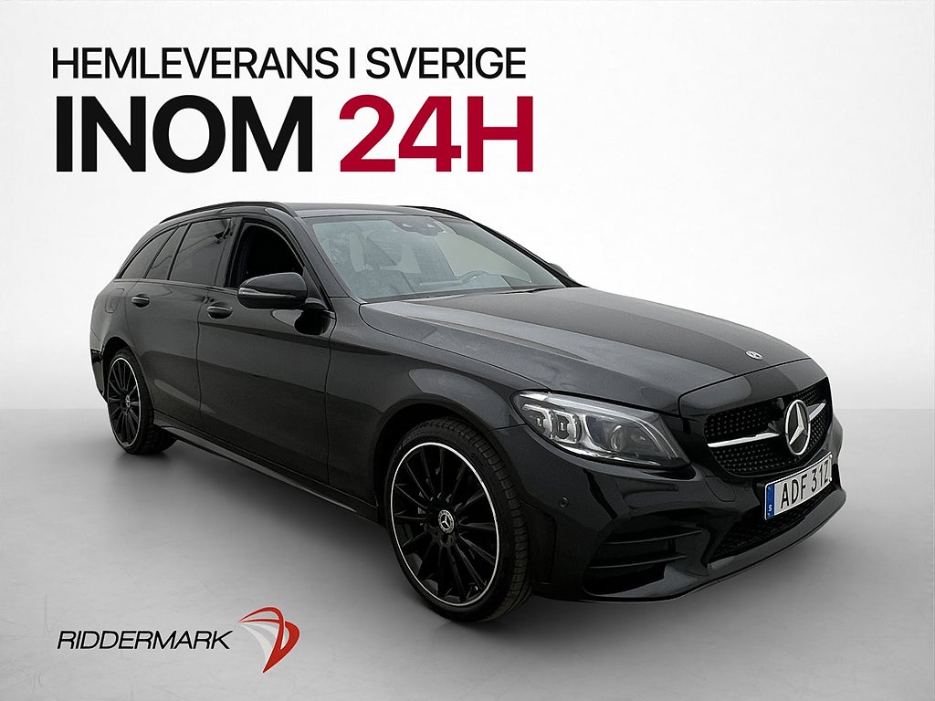 Mercedes-Benz C 220 d 4M AMG Line Cockpit Kamera Dragkrok