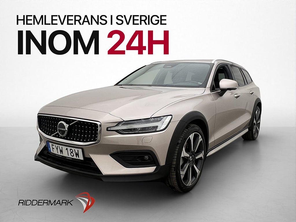 Volvo V60 Cross Country B4 AWD 197hk Plus Pano Drag H/K 360°
