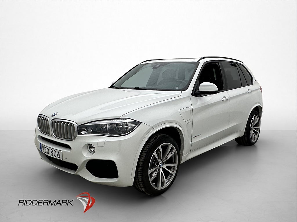 BMW X5 xDrive40e Innovation Pano H/K Kamera HuD Skinn Drag
