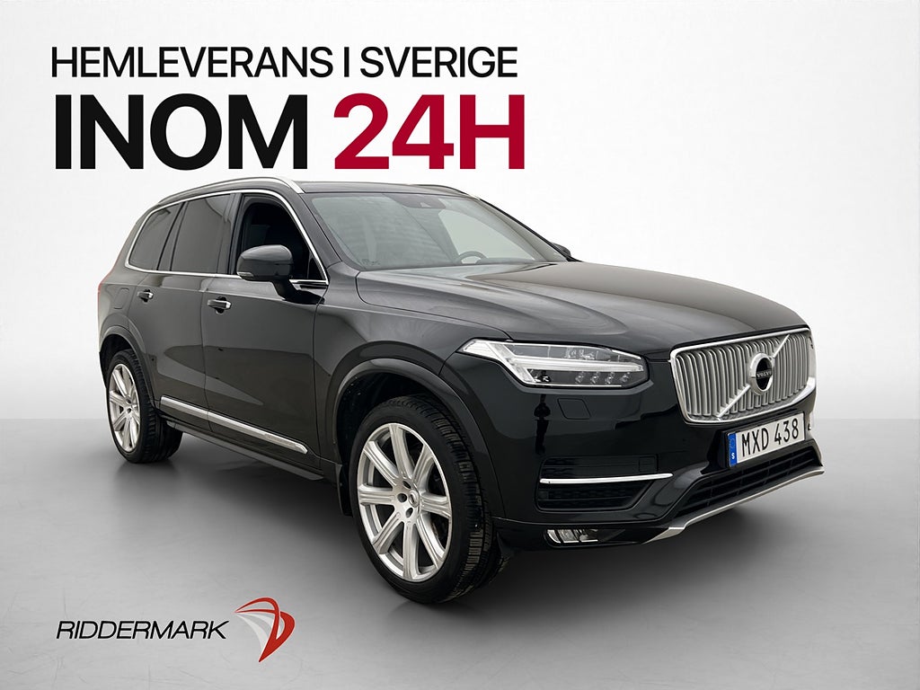 Volvo XC90 D5 AWD Inscription VOC Värm Kamera Skinn 4-Zon