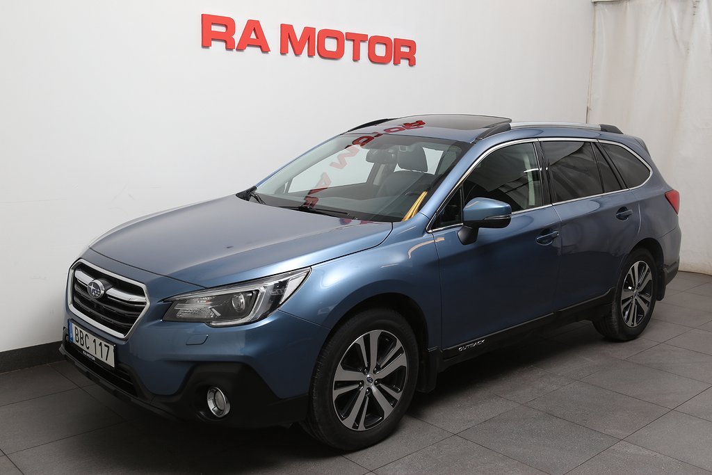 Subaru Outback 2,5i Summit AWD Navi Skinn H/K Motorv Drag 