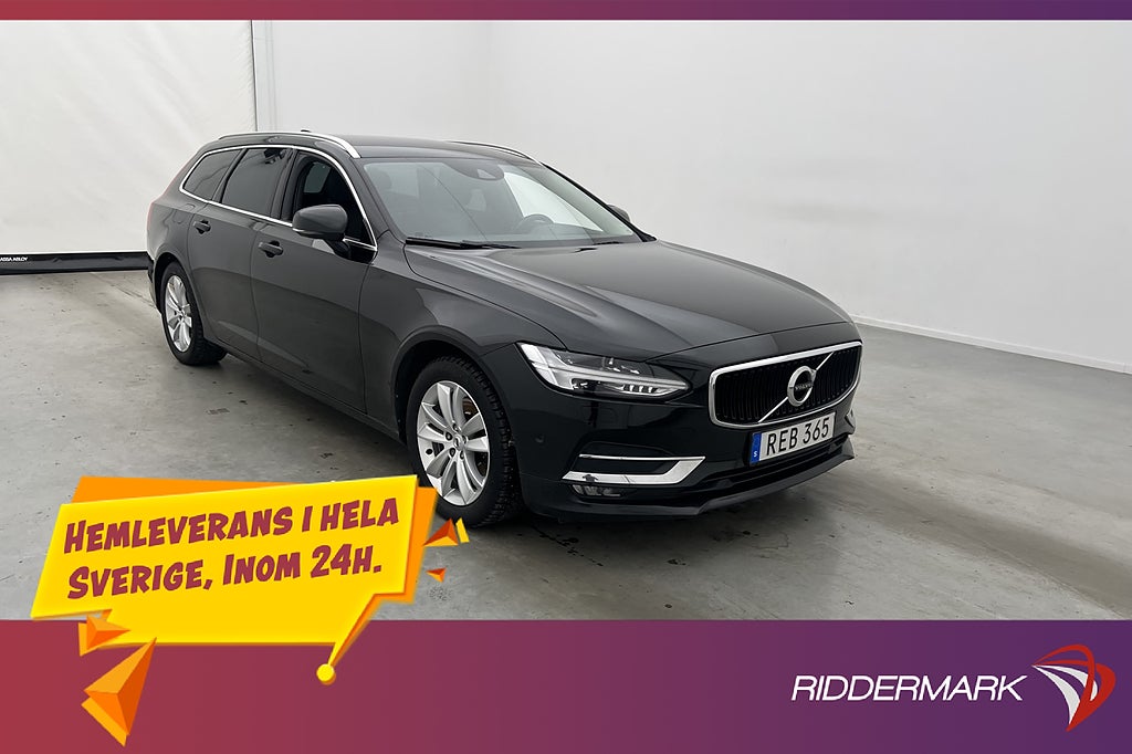 Volvo V90 D3 150hk Momentum Dieselvärmare Dragkrok VOC