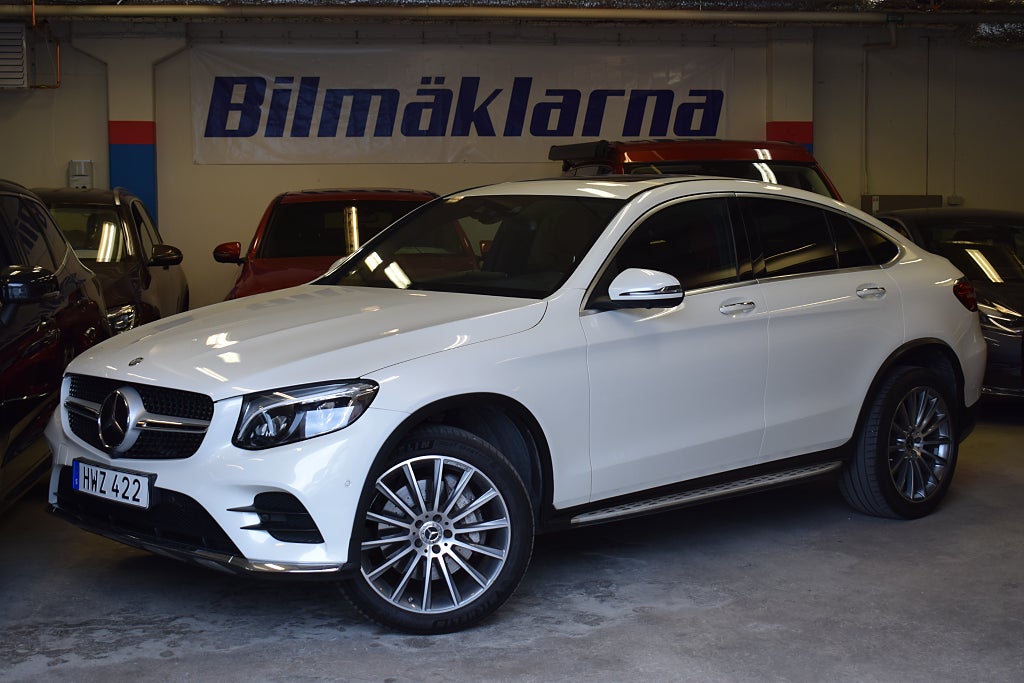 Mercedes-Benz GLC 220 d Coupé 4MATIC AMG Line DRAG/VÄRM/ADAPFART/LUFTFJÄD