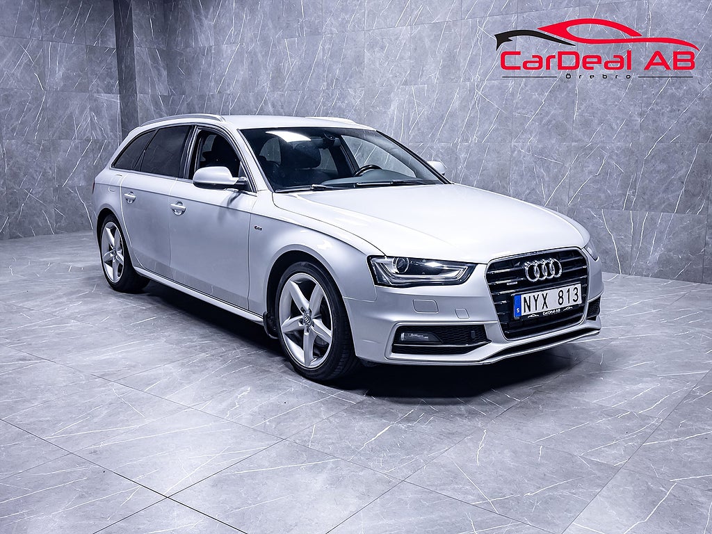Audi A4 Avant 2.0 TDI Quattro S Tronic S-Line M-Värmare Drag