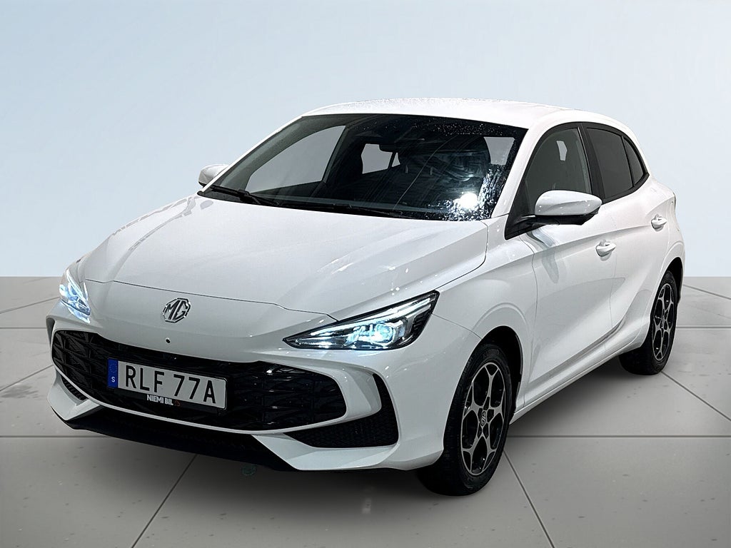 MG 3 Hybrid+ Luxury Carplay 360° Pvärm Garanti S/V-hjul MOMS