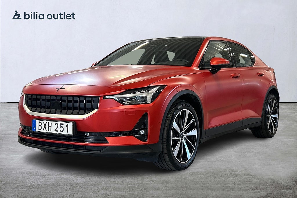 Polestar 2 L R Dual 78kWh Plus Pilot 408hk Panorama H/K Drag 360°k