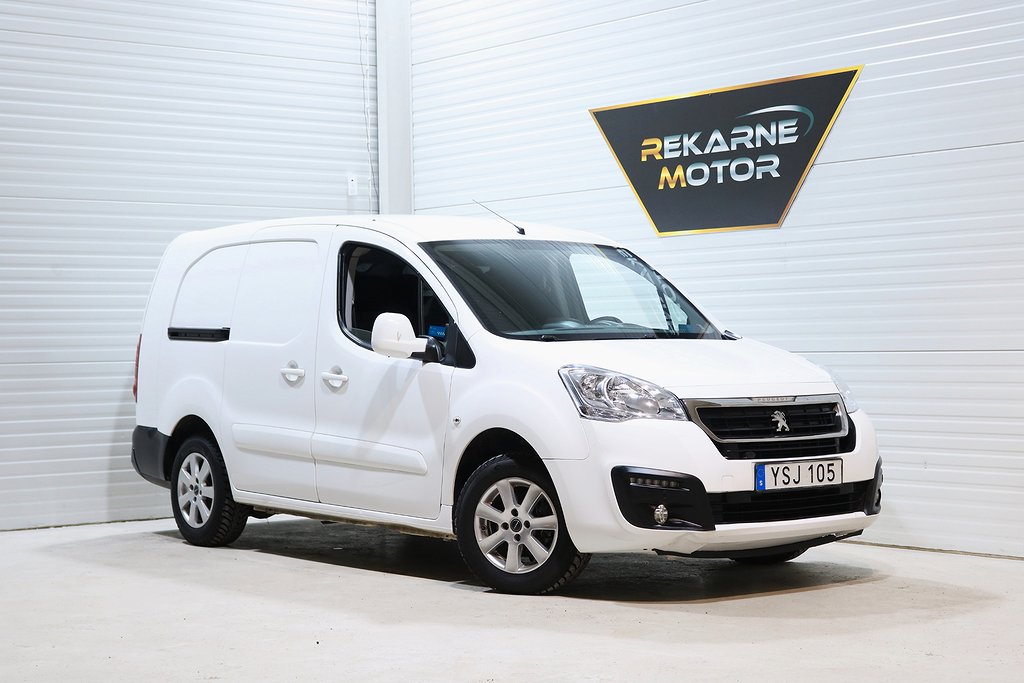 Peugeot Partner Van Utökad Last 1.6HDi EGS | Lång | M-Värme