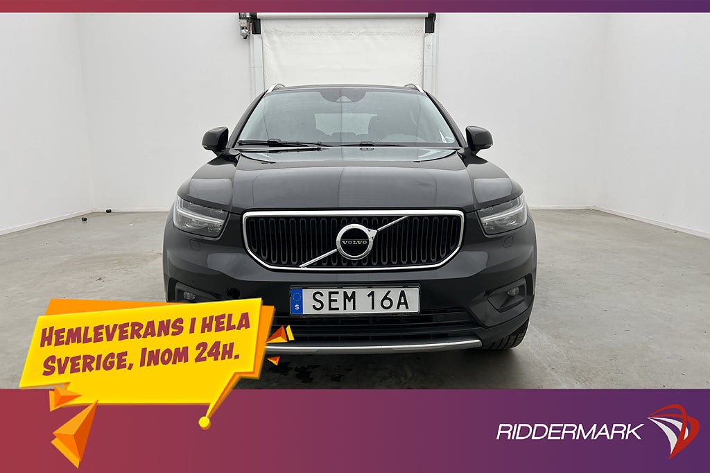 Volvo XC40 T3 163hk Värmare CarPlay Navi VOC P-Sensorer