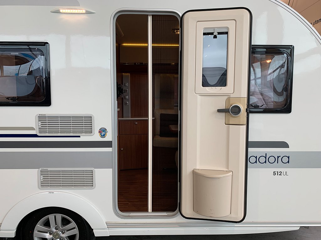 Adria Adora 512 UL / ALDE /Långbädd/ Fint skick / 1595kr/mån - Adria