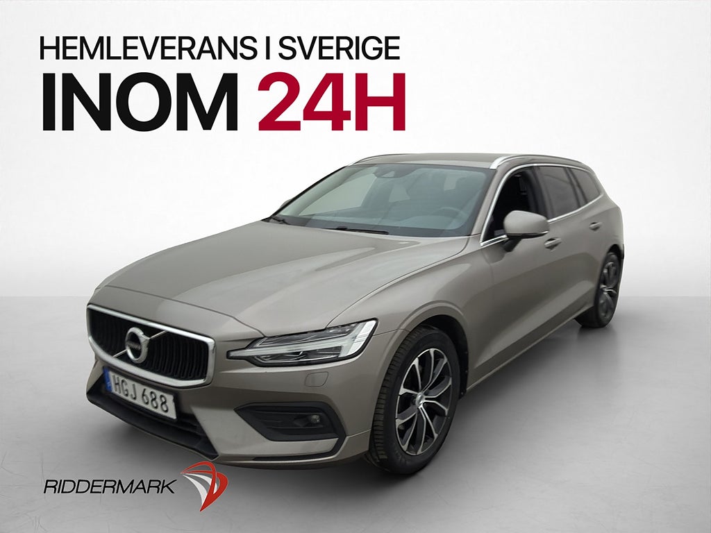 Volvo V60 D4 AWD 190hk Momentum VOC Värmare A-CarPlay Navi