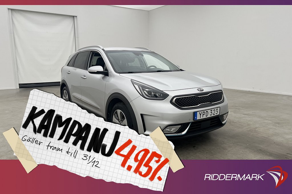 Kia Niro P-HEV 141hk Advance Plus 2 Kamer 4,95% Ränta