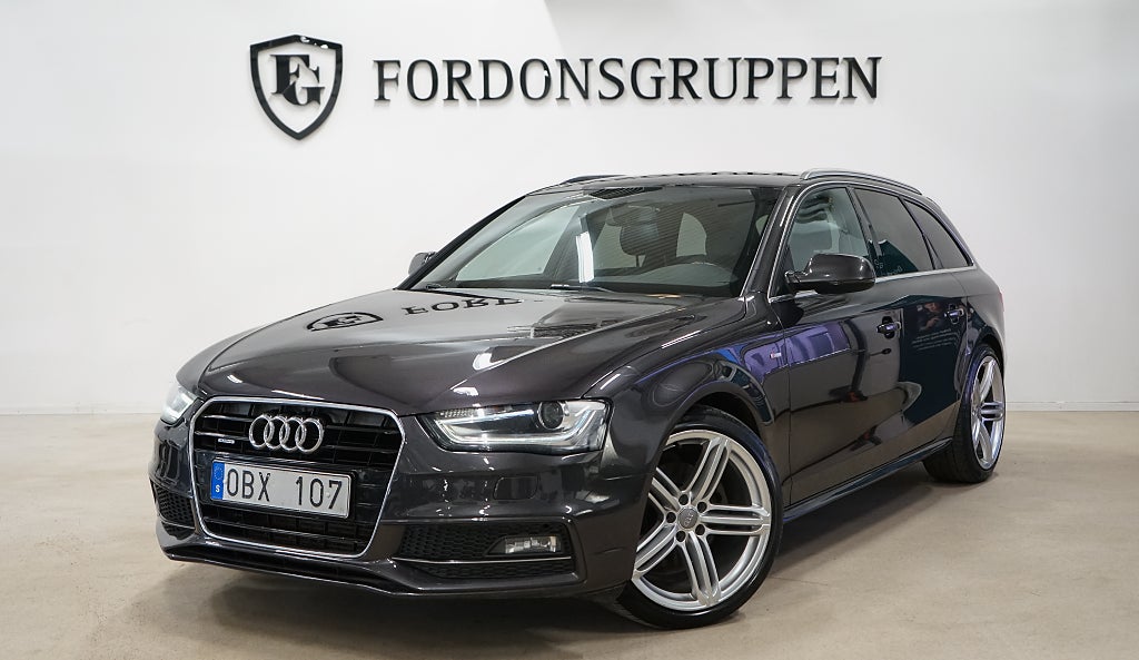 Audi A4 Avant 2.0 TDI Quattro / S-Line / D-Värmare / Drag