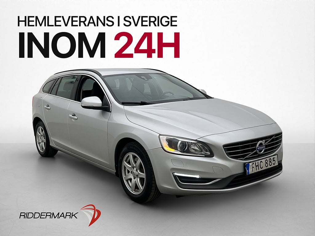 Volvo V60 D4 AWD Momentum Drag Värmare P-sens Farthållare
