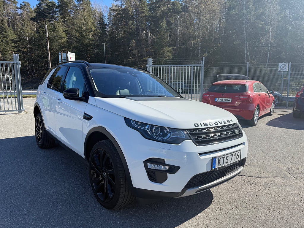 Land Rover Discovery Sport 2.2 SD4 AWD 190hk HSE 7-sits Drag Välutrustad Toppskick
