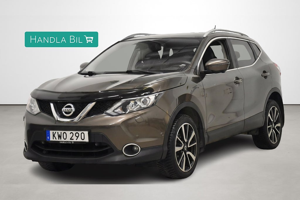 Nissan Qashqai 1.6 dCi 4x4 Tekna Pano M-Värm Skinn Drag Navi 360° 130hk