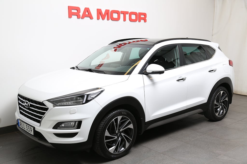 Hyundai Tucson 1,6 T-GDI 177hk Premium AWD Aut Pano Skinn Motorv Drag 2019