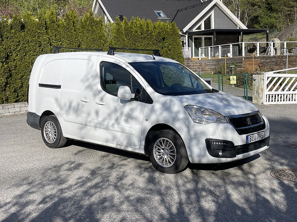 Peugeot Partner Van Utökad Last 1.6 L2 Pro, värmare, drag, 99hk, 2016