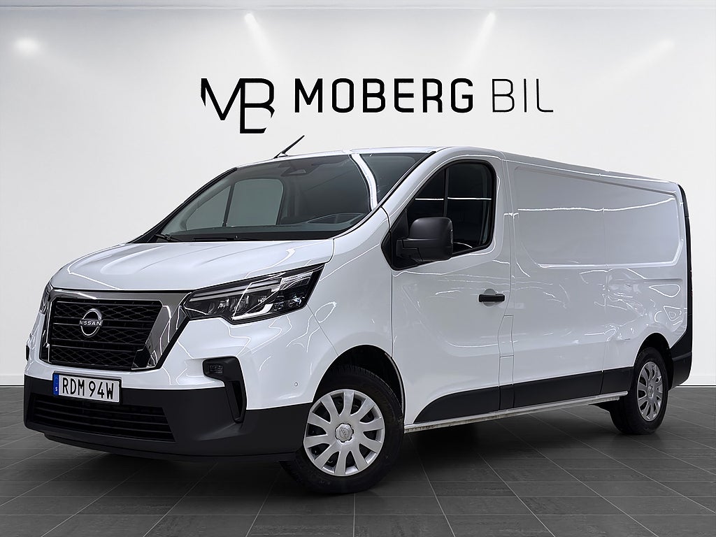 Nissan Primastar 3.0t 2.0 dCi 150hk L2 3-Sits Drag B-Kamera PDC CarPlay