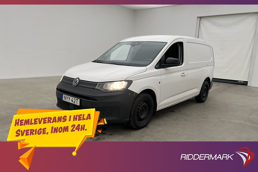 Volkswagen Caddy Maxi Värm B-Kamera Drag V-Inr CARPLAY Moms
