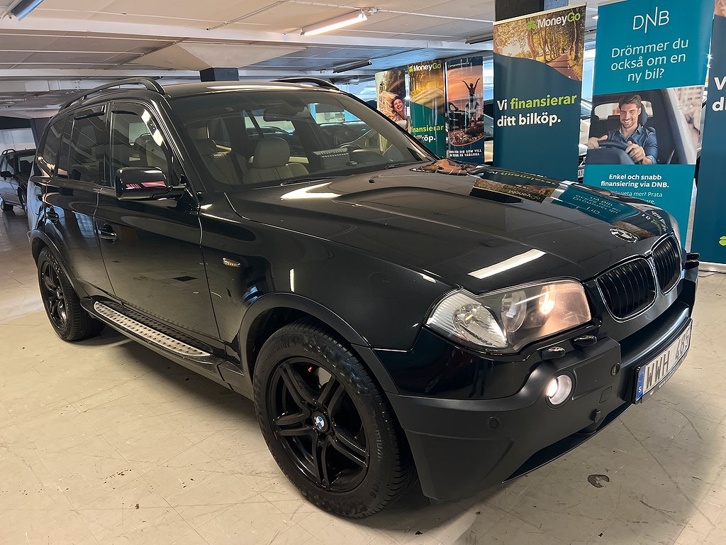 BMW X3 3.0i (230hk)*900kr/mån*Toppskick*