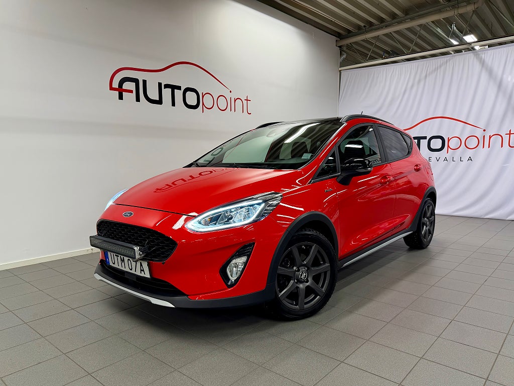 Ford Fiesta Active 1.0 EcoBoost 101hk Automat Active|SoV Hjul|Ränta 3.99%