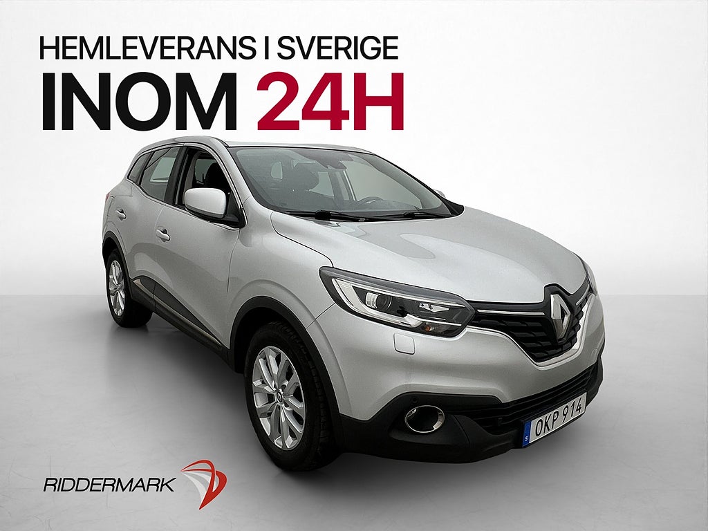 Renault Kadjar 1.2 TCe 130hk M&K Värmare Dragkrok Sensorer