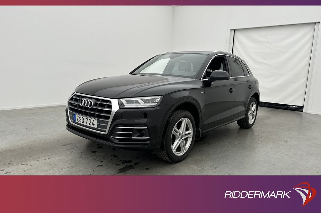 Audi Q5 TFSI Q 252hk S-Line P-Värmare Kamera Keyless Drag