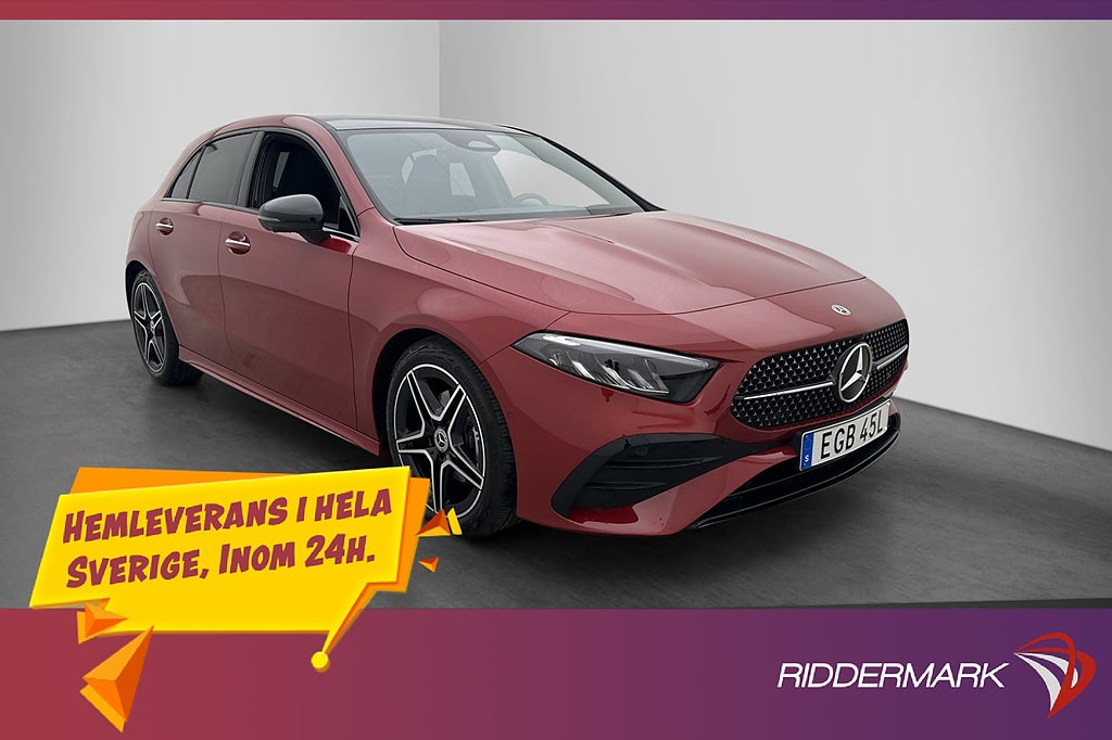 Mercedes-Benz A 200 AMG MOMS Wide Pano 360° Adapt-fart