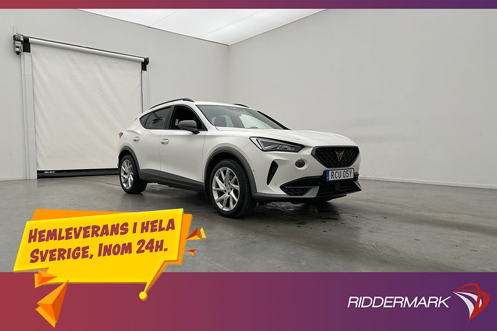 Cupra Formentor E-Hybrid 204hk Cockpit Kamera Dragkrok