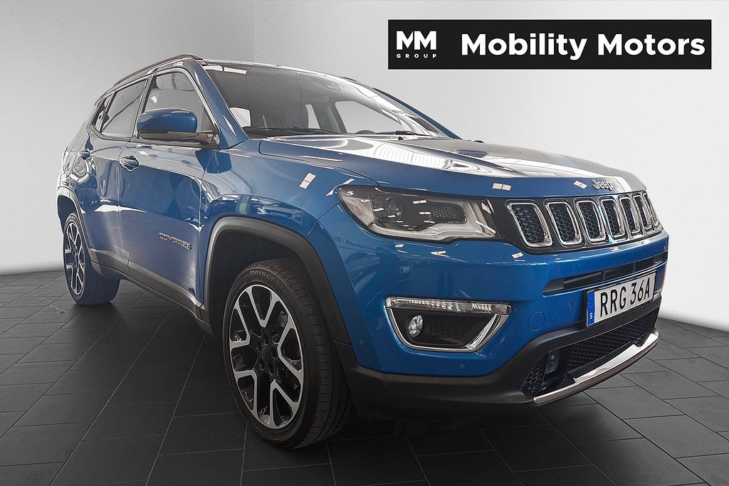 Jeep Compass 1.4 170hk 4WD Limited Navi Kamera Läder ACC