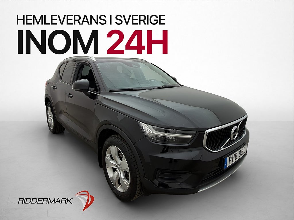 Volvo XC40 T2 Momentum VOC P-Värm Kamera BT Rattvärme Drag