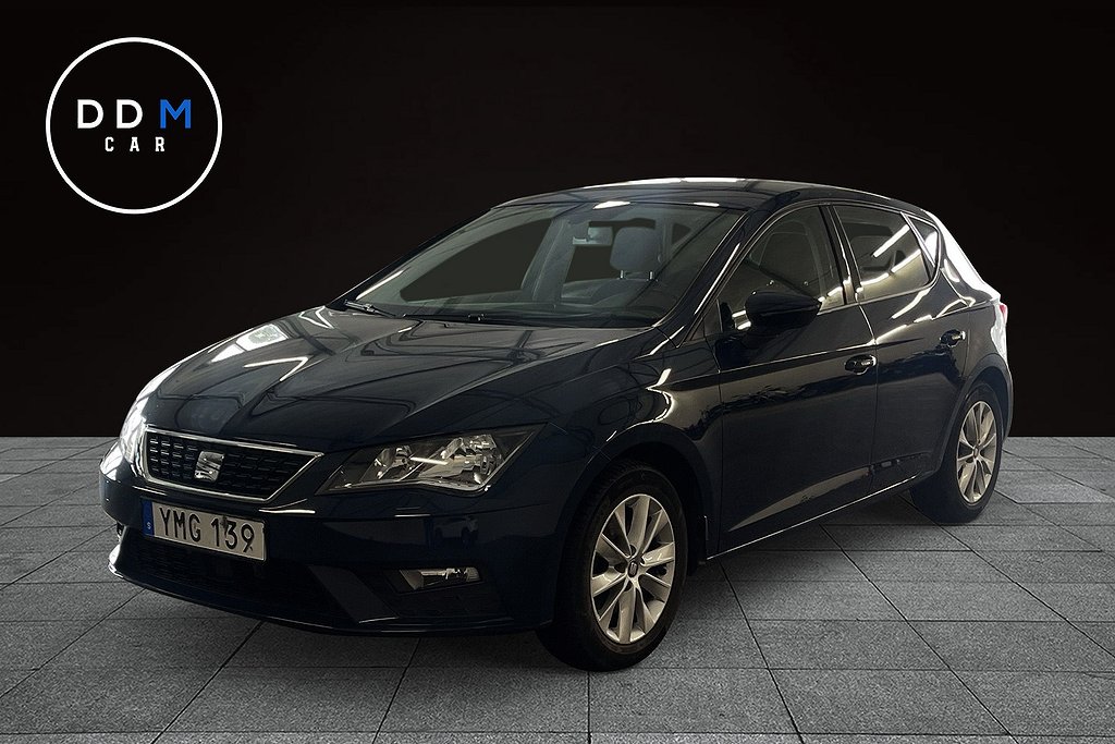 Seat Leon 1.4 TGI AUT Style 110HK  EU6 M-VÄRM PDC MOMSBIL 