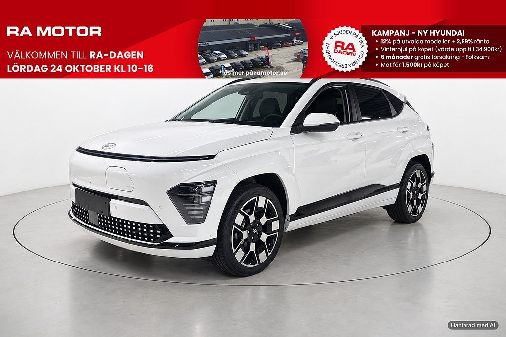 Hyundai Kona Electric Long Range Advanced 2.99% Ränta