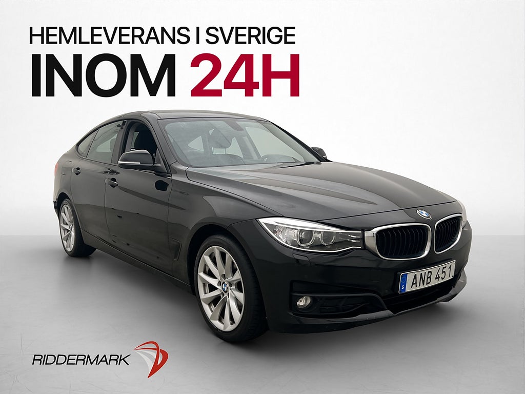 BMW 318d Gran Turismo 143hk Bluetooth Sensorer 0.48 L/mil