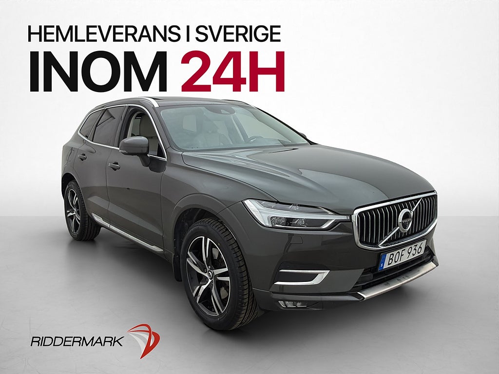 Volvo XC60 T5 AWD Inscription B&W Pano HUD 360° Värm Drag