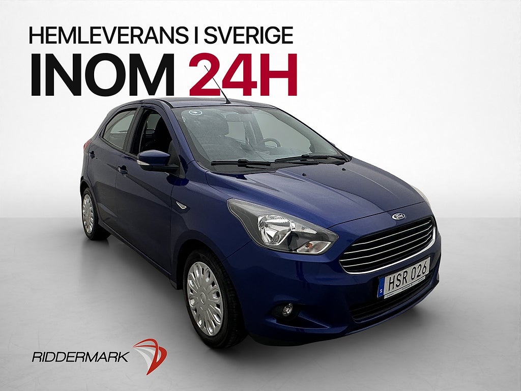Ford Ka + 1.2 Ti-VCT 85hk Trend Svensksåld Farthållare