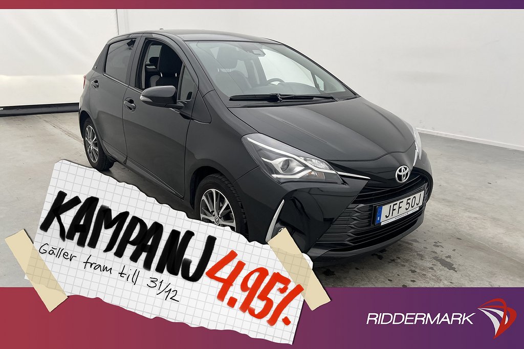 Toyota Yaris 1.5 111hk Y20 B-Kamera 2-Bruk 4,95% Ränta