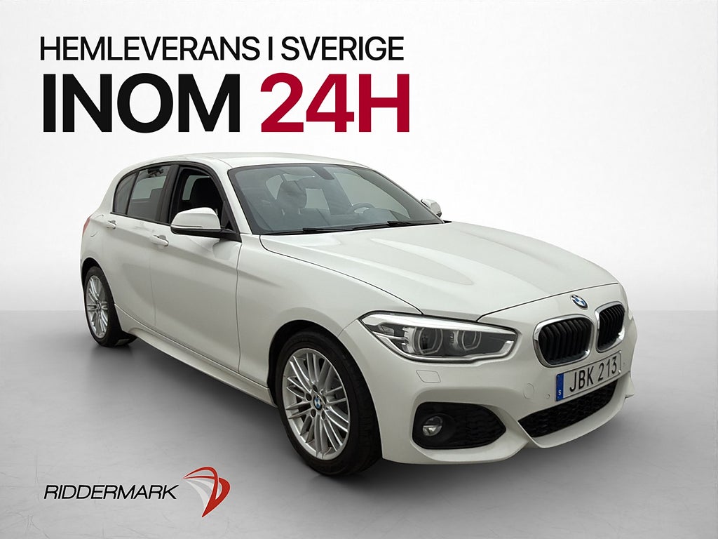 BMW 118d Steptronic 150hk M-Sport P-sensor Farthållare MOMS