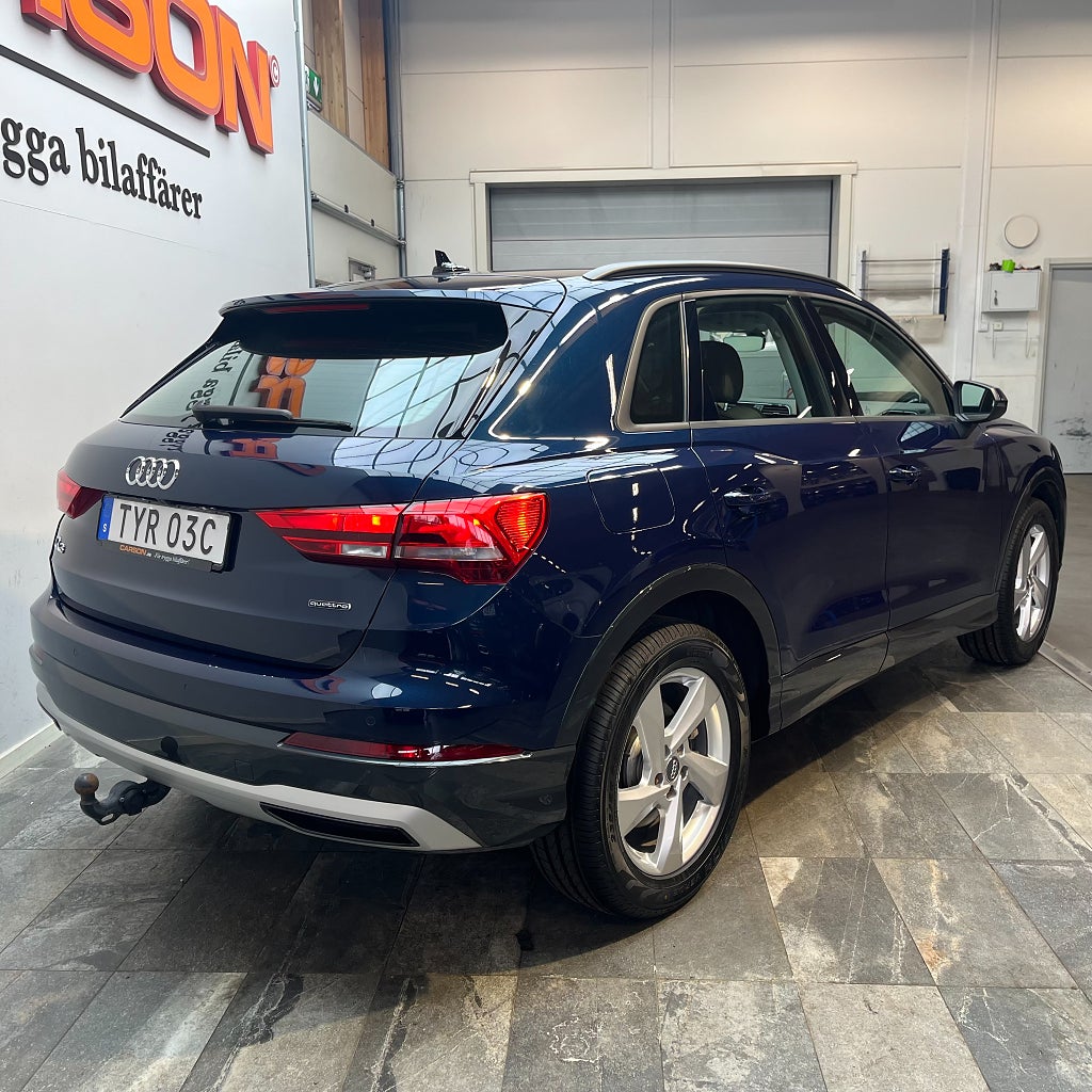Audi Q3 40 TFSI Q Proline Advanced Cockpit Carplay Värmare Drag