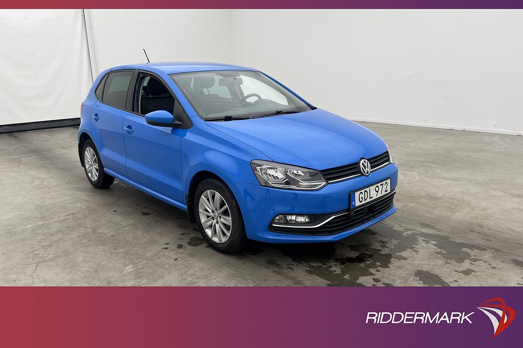 Volkswagen Polo 1.2 TSI 90hk Värmare Välservad 0,49l/mil