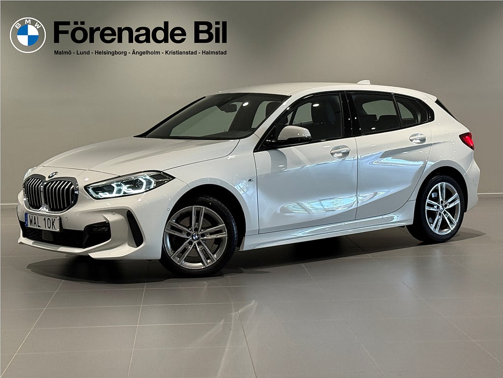 BMW 118 i M Sport Aut Adpt Farth ParkAssist Rattvärme LED 17"